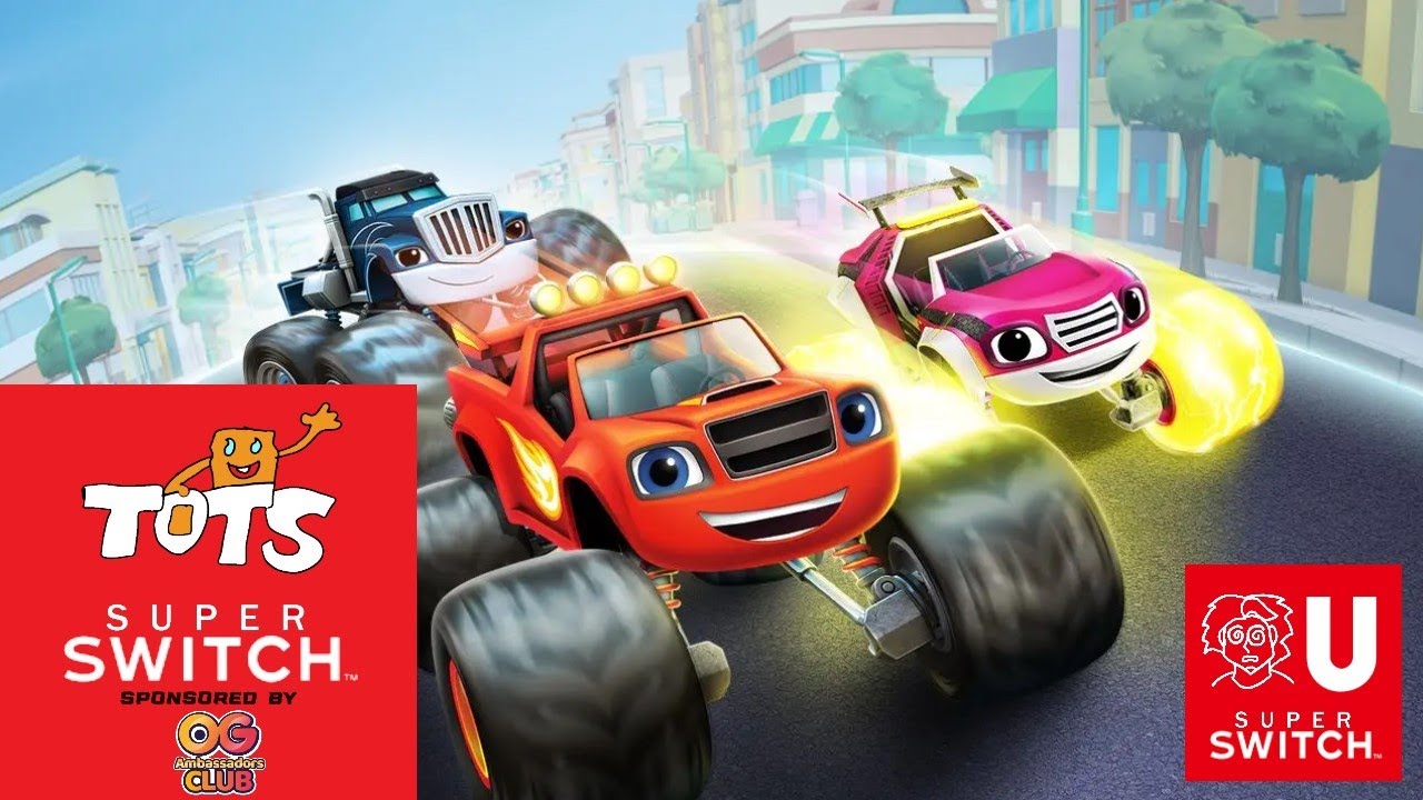 Blaze and the Monster Machines Axel City Racers - Super Switch TOTS