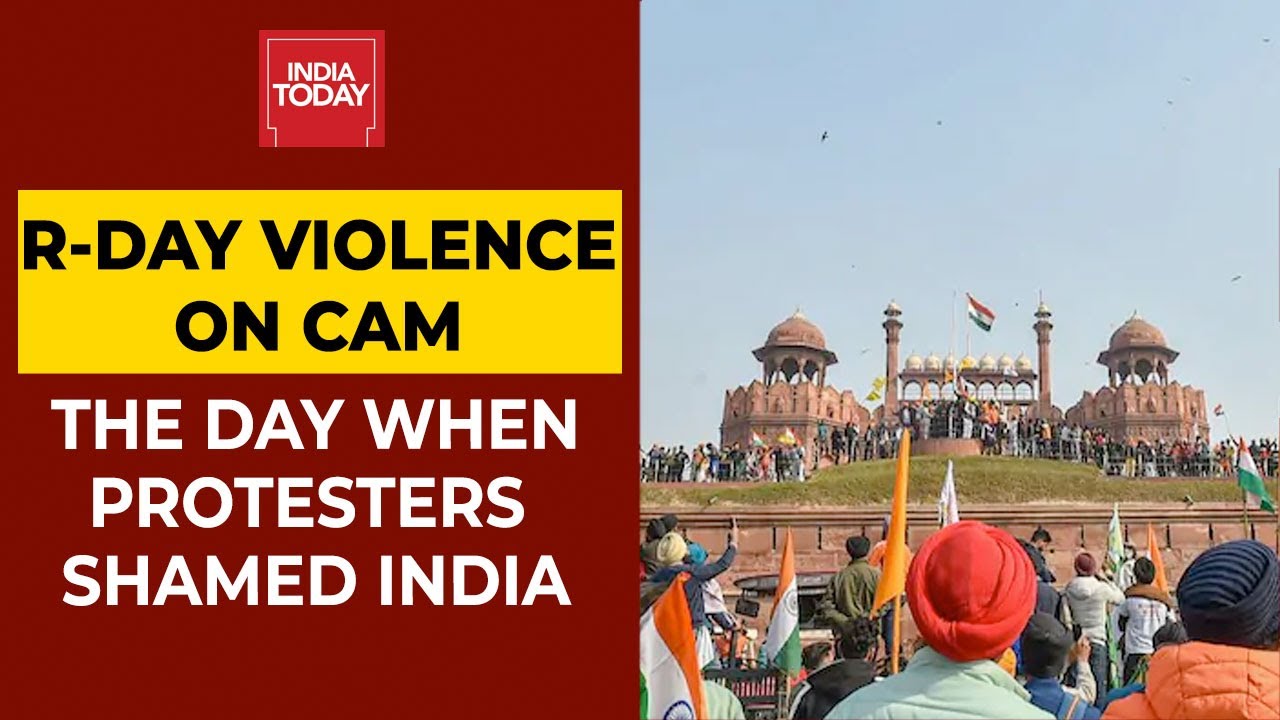 R-Day Violence: Delhi Cops Release New Video, 26th Jan Red Fort Images Confirm Brutality| Breaking