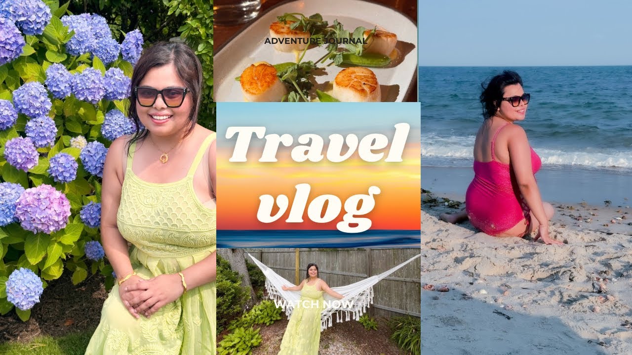 Trip to Cape Cod | Beach Vacation from Jersey City | Beach hut stay |  Bangla Vlog