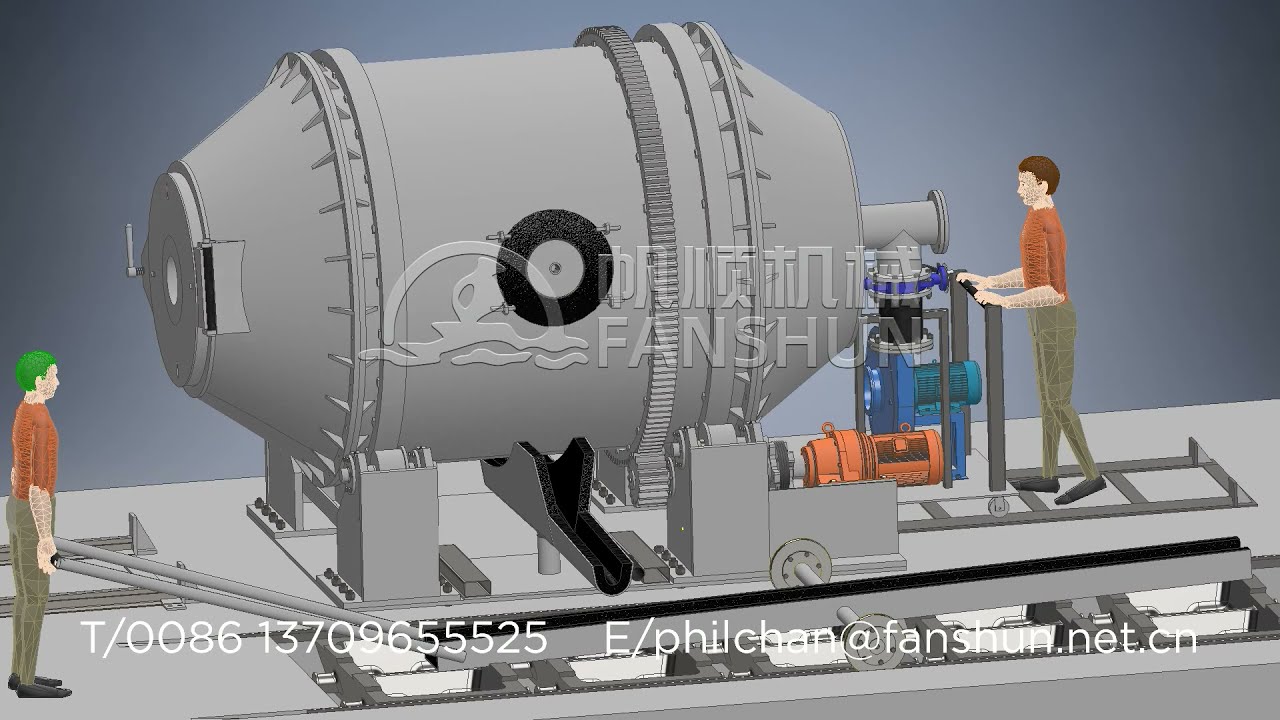Aluminum ,Copper Scrap Rotary Furnace 铜铝废料回转炉
