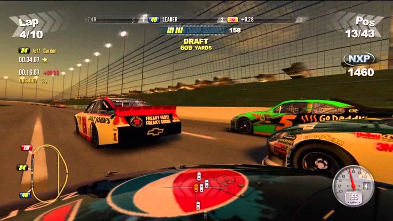 NASCAR The Game 2011 Race at Kentucky with Jeff Gordon