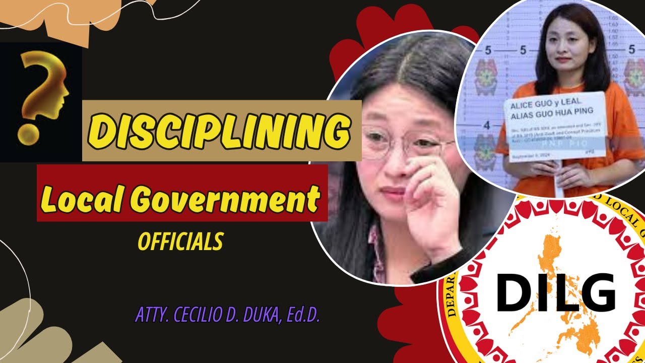 DISCIPLINING ELECTED LOCAL GOVERNMENT OFFICIALS