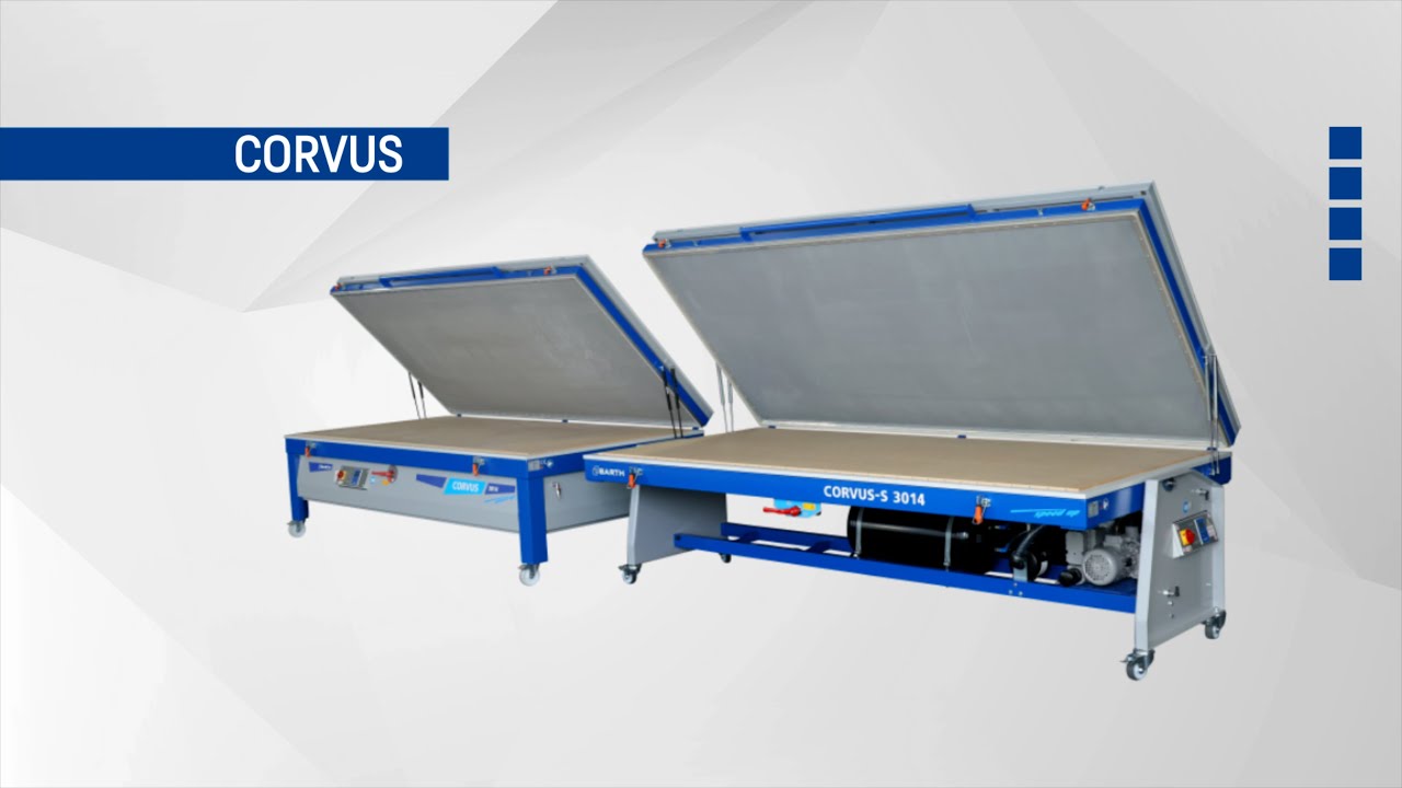 Vakuumpresse CORVUS von BARTH