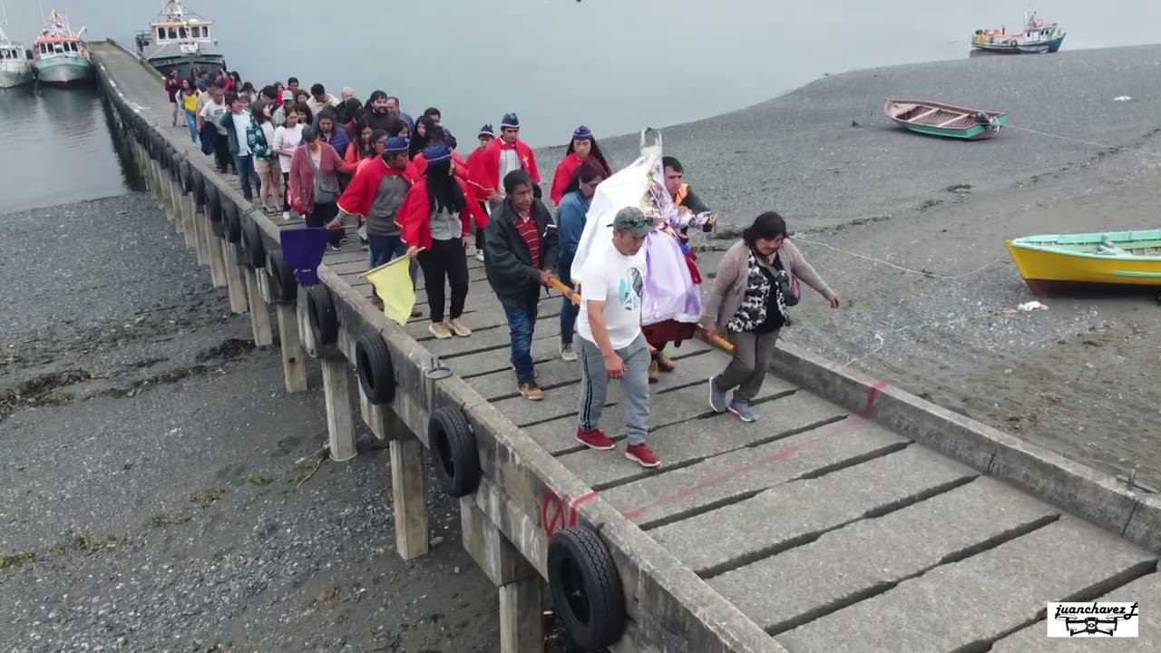 Isla tac llega asta el santuario de Jesús Nazareno de la isla cahuach