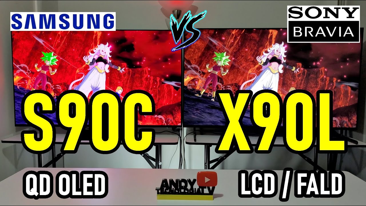 SAMSUNG S90C vs SONY X90L / QD OLED vs LCD-FALD / HDMI 2.1