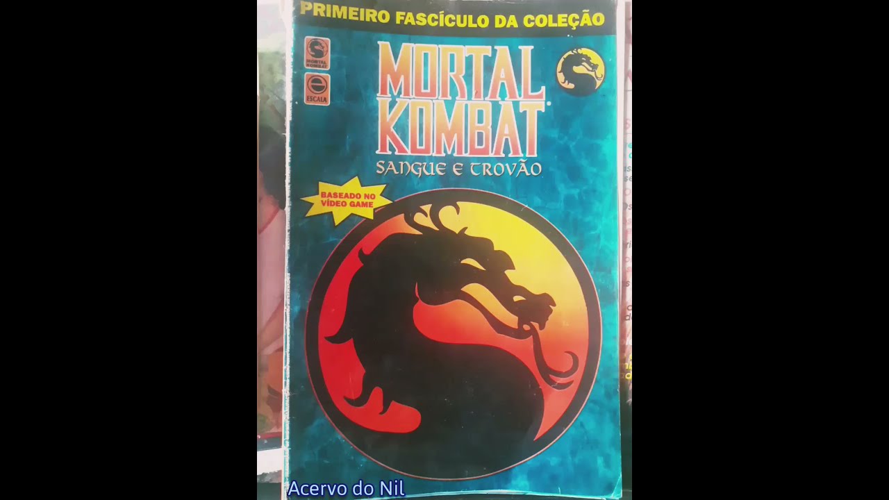 Mortal Kombat (quadrinhos anos 90) acervo do Nil-  PARTE 1