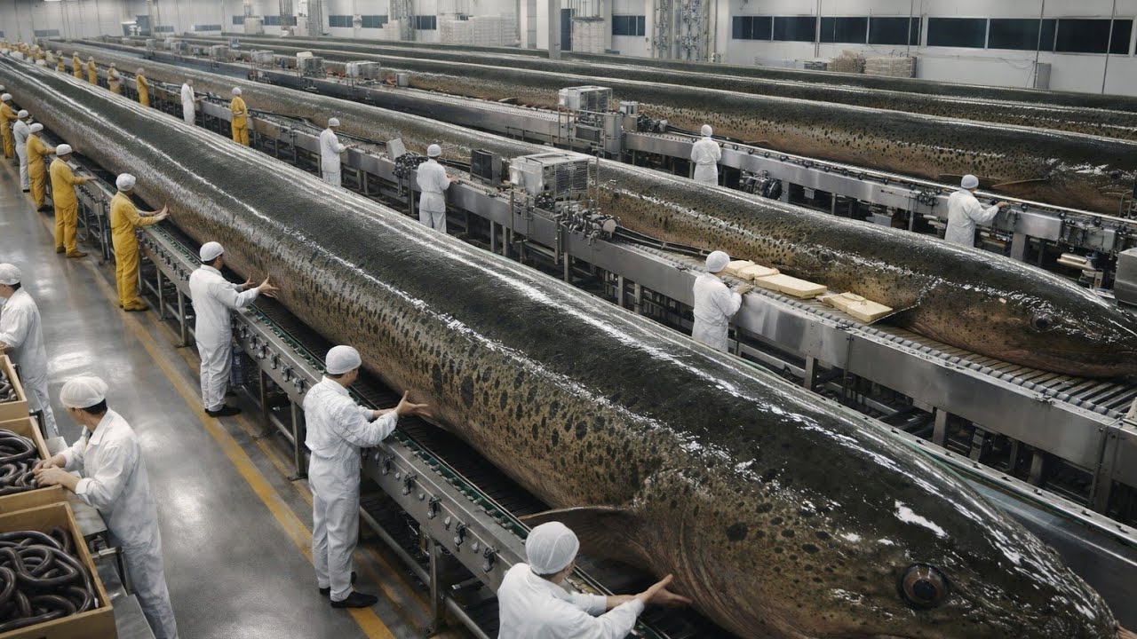 Inside the Eel Factory: The Shocking Process You’ve Never Seen