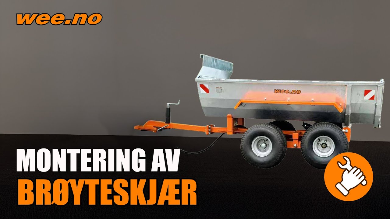 Montering av Tipphenger F2500