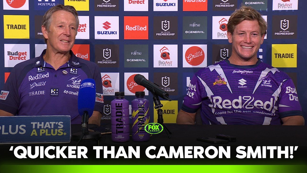 “We thought he’d broken his leg!” Bellamy reflects on “exceptional” R1 + Grant’s magical 1st half 🪄