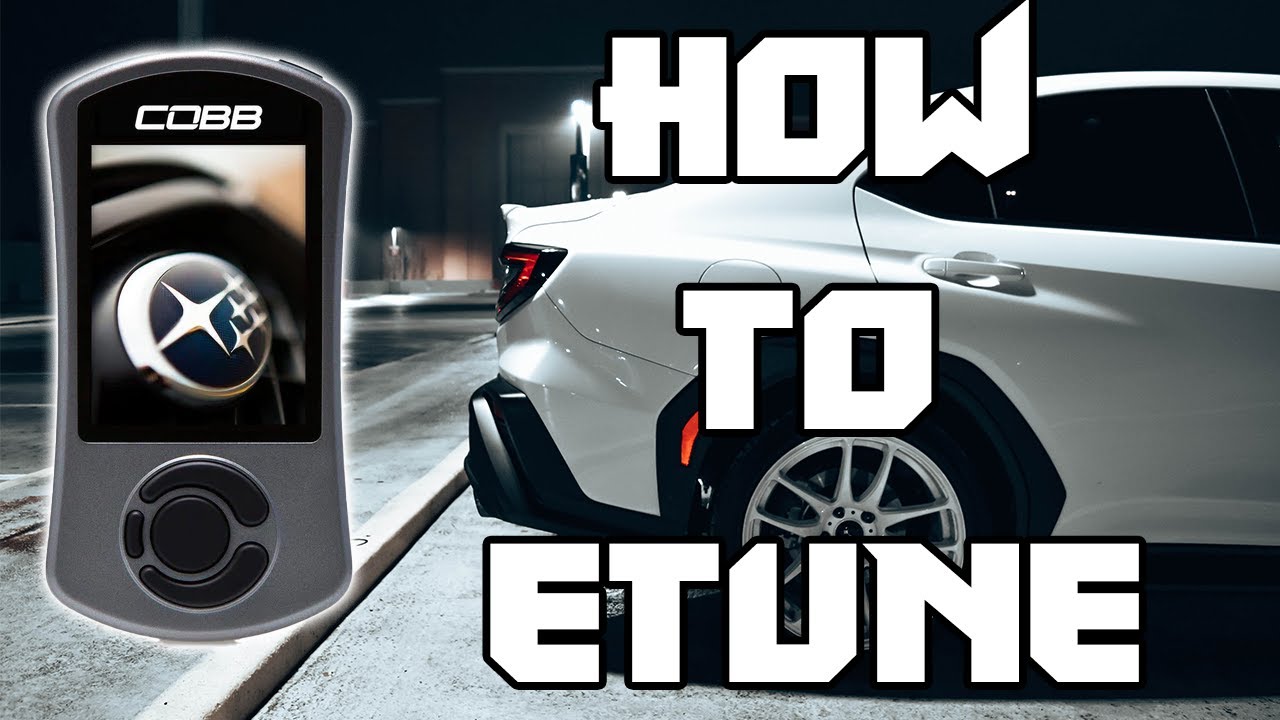 How to Etune your 2015-2022 WRX // Cobb AccessPort v3 Guide to Etuning!