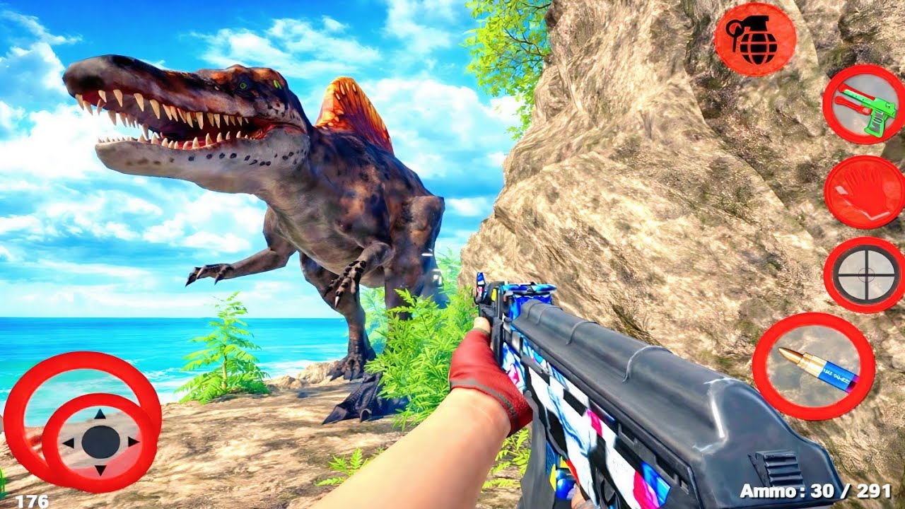 Best Dinosaur Games – Dinosaur Bloody 2 – Android Gameplay 