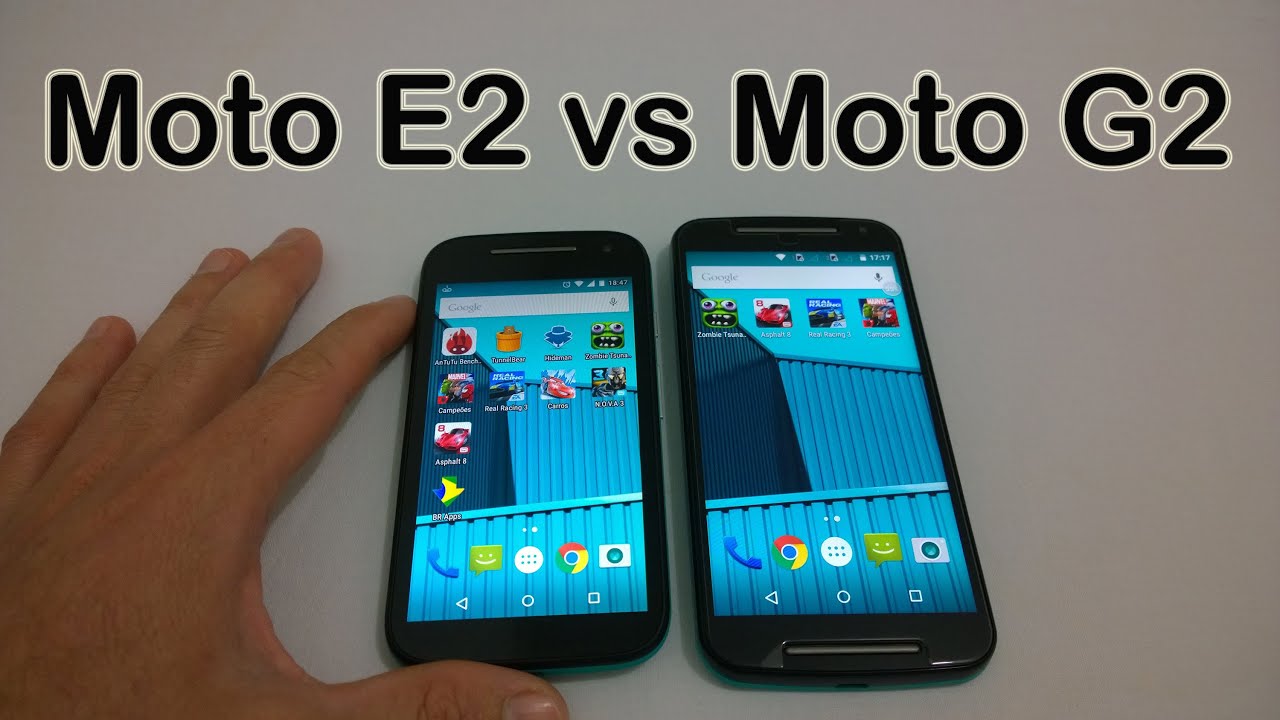 Moto E2 vs Novo Moto G2 (Comparativo Completo)
