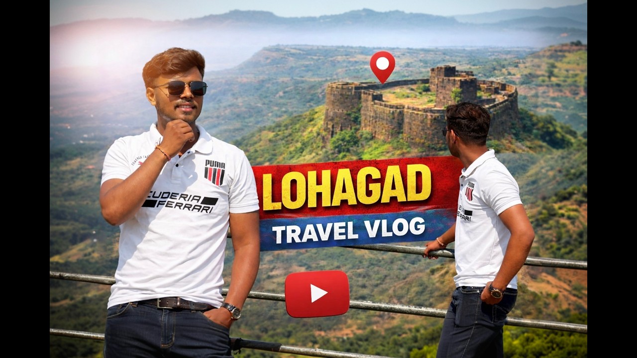 Lohagad Fort Trek | One Day Trip From Pune | Travel Vlog