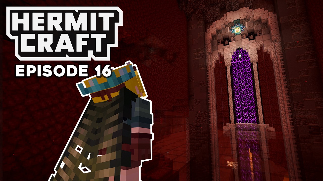 Hermitcraft S11: ВОЛШЕБНЫЕ СТЕКЛЯННЫЕ ВРАТА! | Эпизод 16