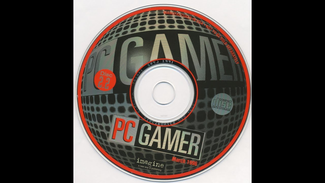 PC Gamer Magazine Demo CD March 1996