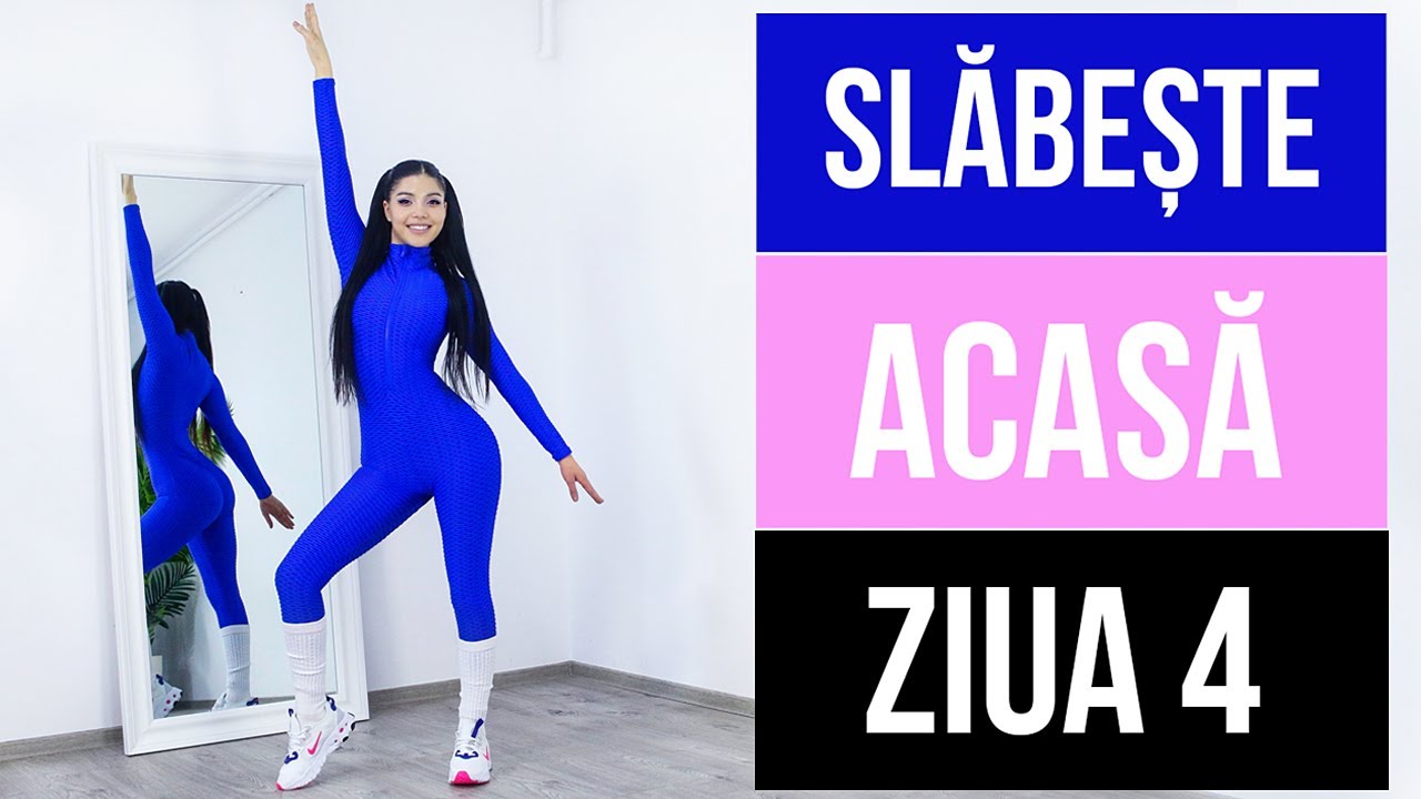 SLABESTE ACASA/ DANCE CARDIO WORKOUT/ ZIUA 4 [HD]