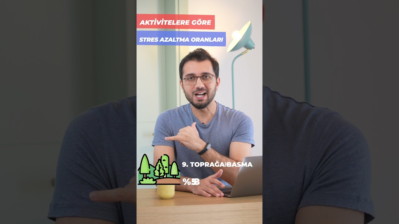 AKTİVİTELERE GÖRE STRES AZALTMA ORANLARI 🥳 