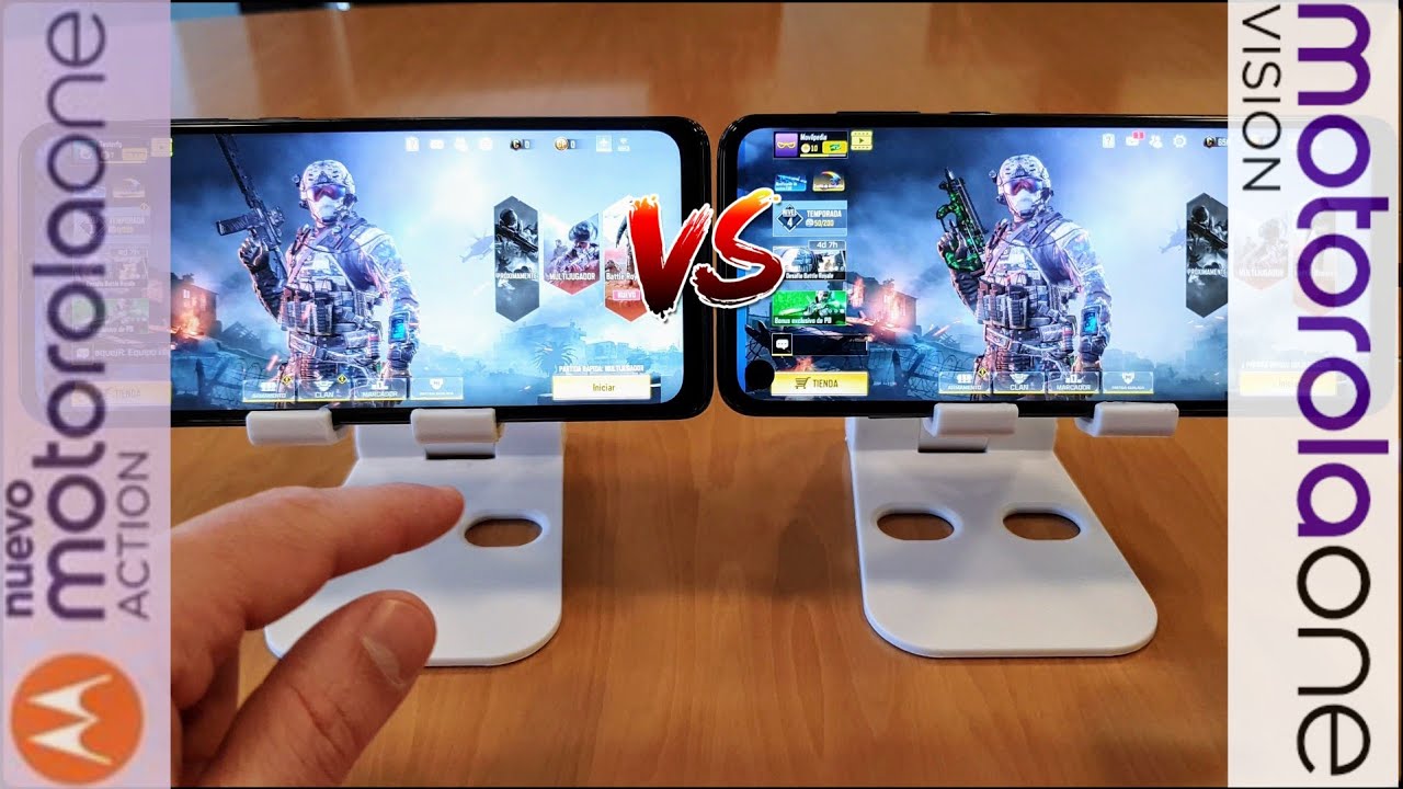 COMPARAMOS LOS EQUIPOS MOTOROLA ONE VISION y ONE ACTION