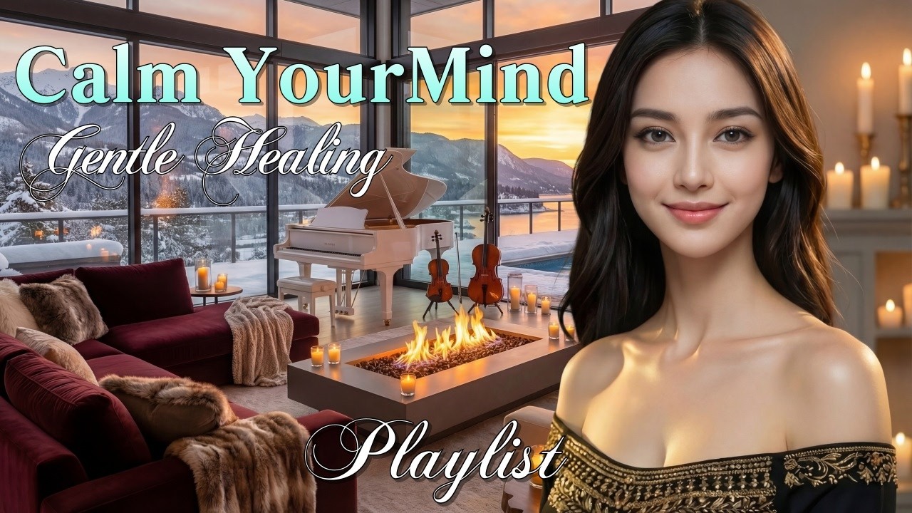 🎹 Music to Calm Your Mind All Day | All-Day Calm Piano | Gentle Healing Playlist 🕯️ Beautiful Songs