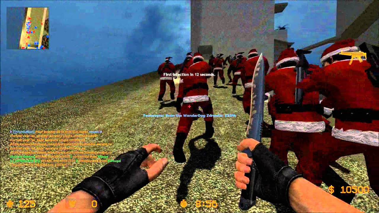 Counter Strike Source Zombie Escape  Mountain Escape! 1080p