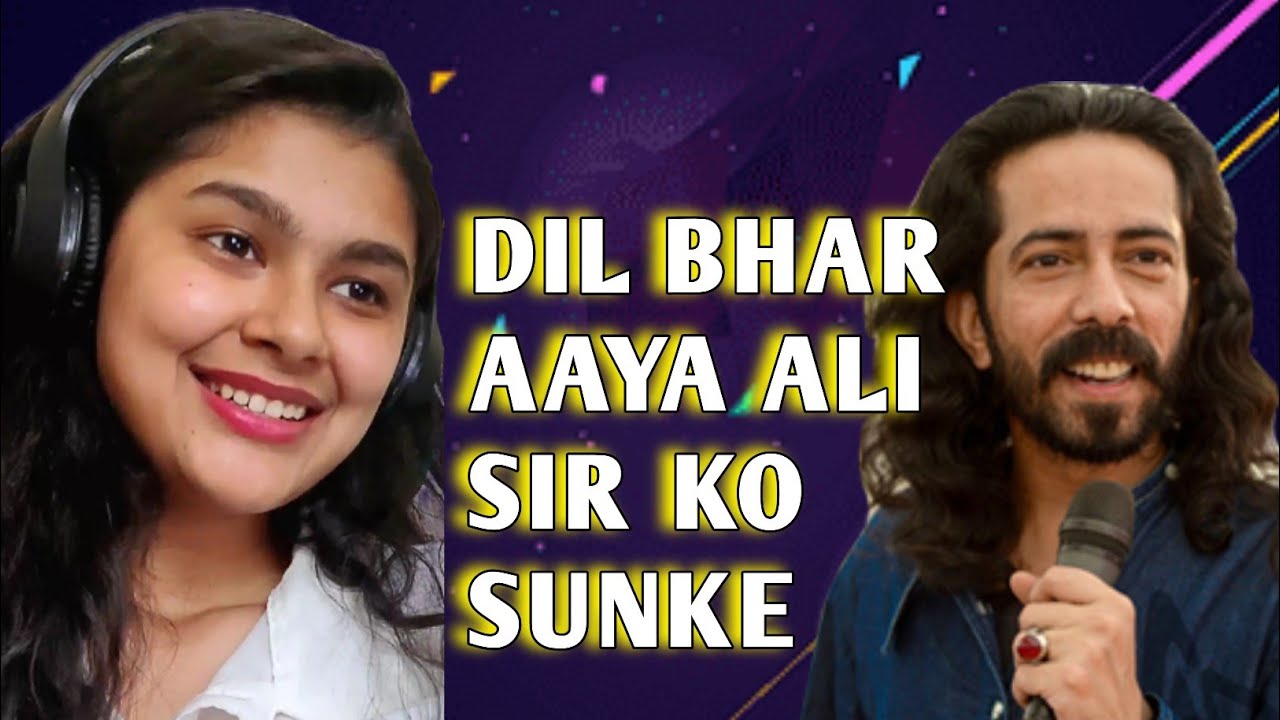 Ali Zaryoon New Poetry | Ali Zaryoon Indian reaction | Kelaya Reacts