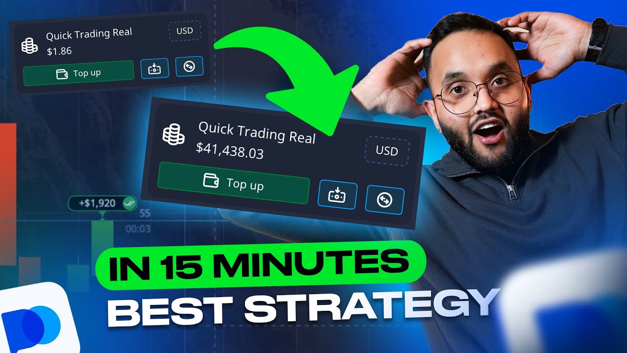 TURN 1$ into 41,000$+ in 15min | My Crazy Binary Options Strategy | Pocket Option Trading Strategy