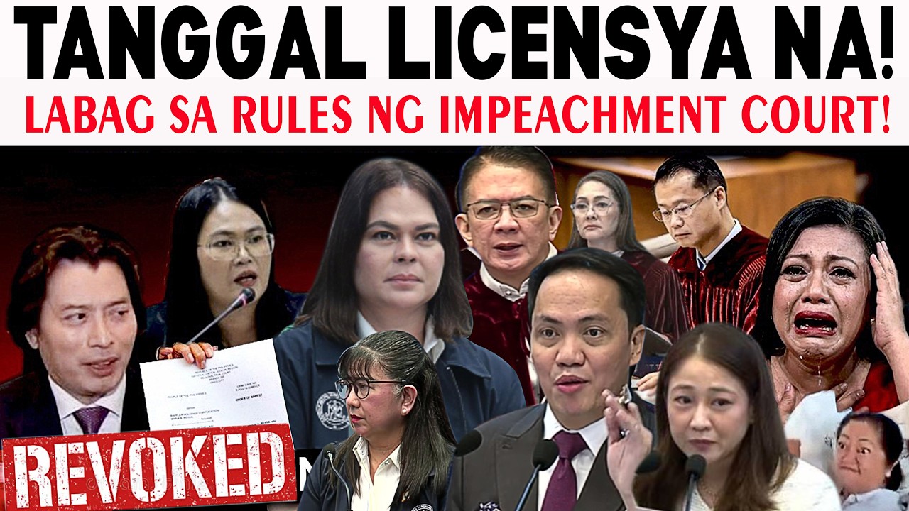 🔴LIVE NOW:Top 1 Lawyer VP Sara Rumesbak Atty Divinagracia Ligutan Luistro Impeachment Trial Update