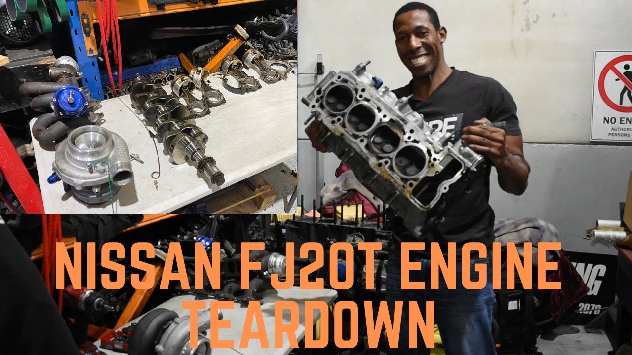 DATSUN 1600/510 NISSAN FJ20T ENGINE TEAR DOWN