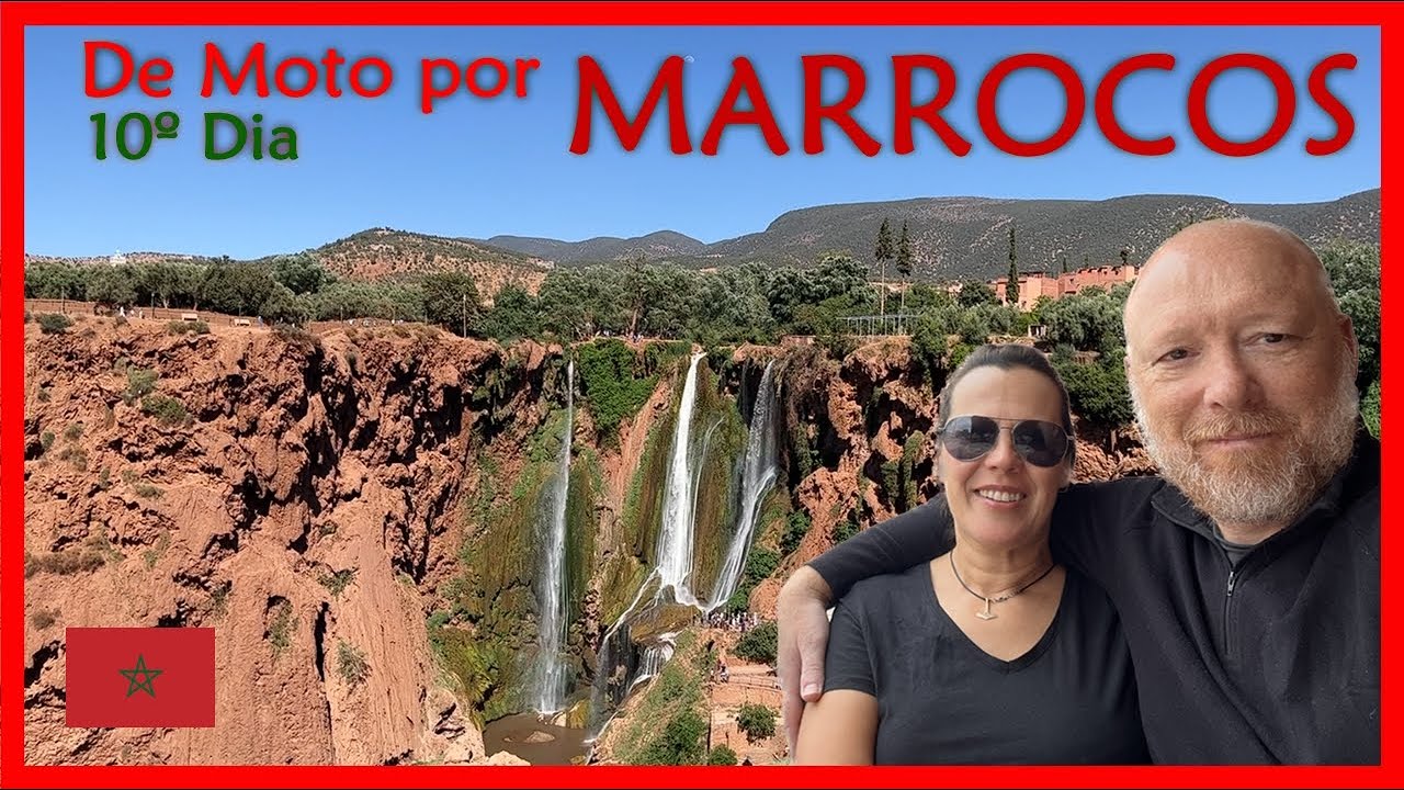 8- De moto por Marrocos (Motorcycle trip to Morocco)!!! Télouet - Tizi n'Tichka - Ouzoud