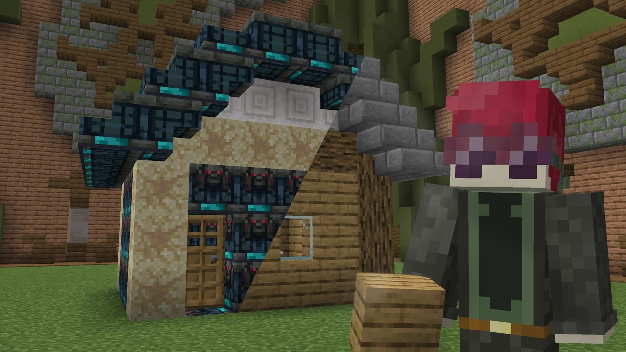 Build Battle with RANDOMISED TEXTURES