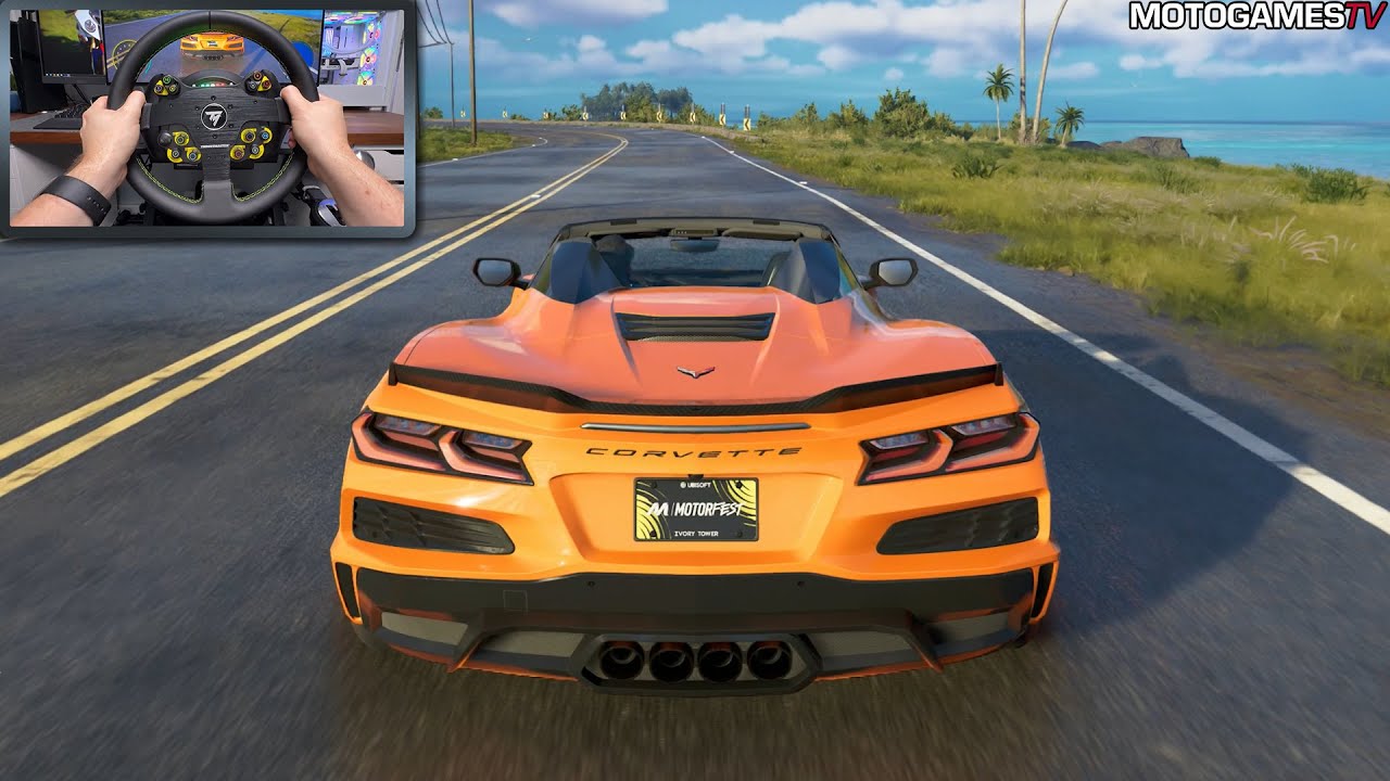 The Crew Motorfest - 2023 Chevrolet Corvette Z06 Convertible | Customization and Gameplay [PS5 Pro]