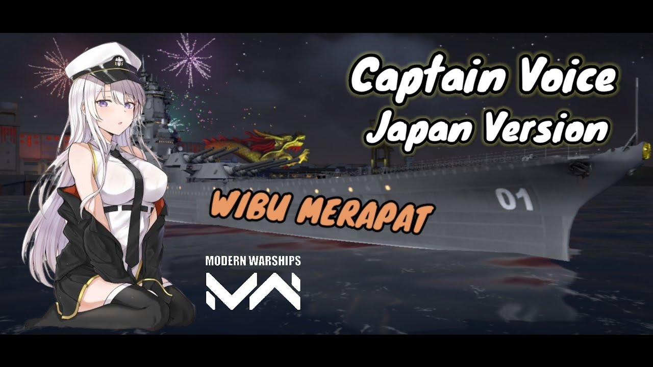 Captain Sound Modern Warships Japan Version - Modern Warships Indonesia