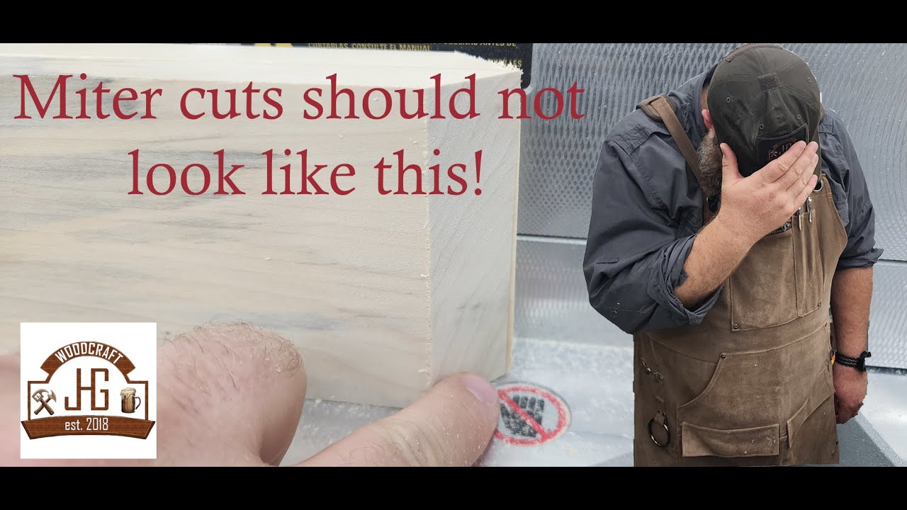My miter saw refuses to cut a good 45!   How I found the issue.