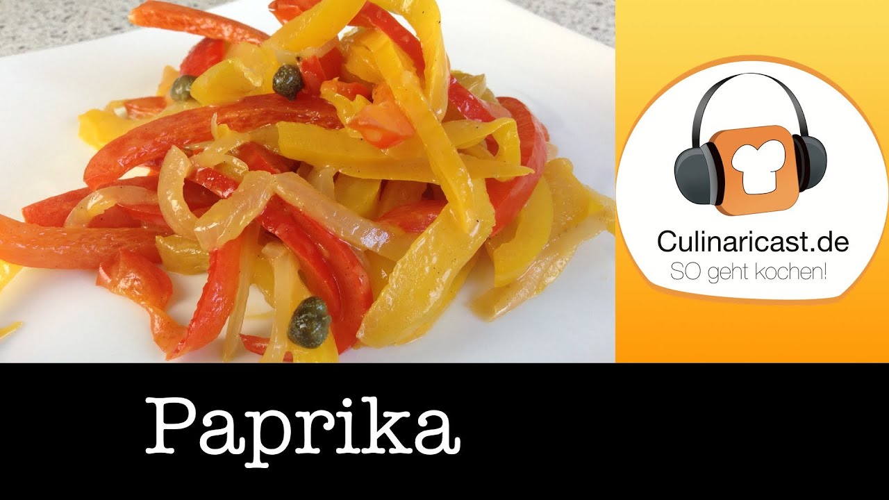 Paprikagemüse zubereiten - schnell, lecker, unkompliziert