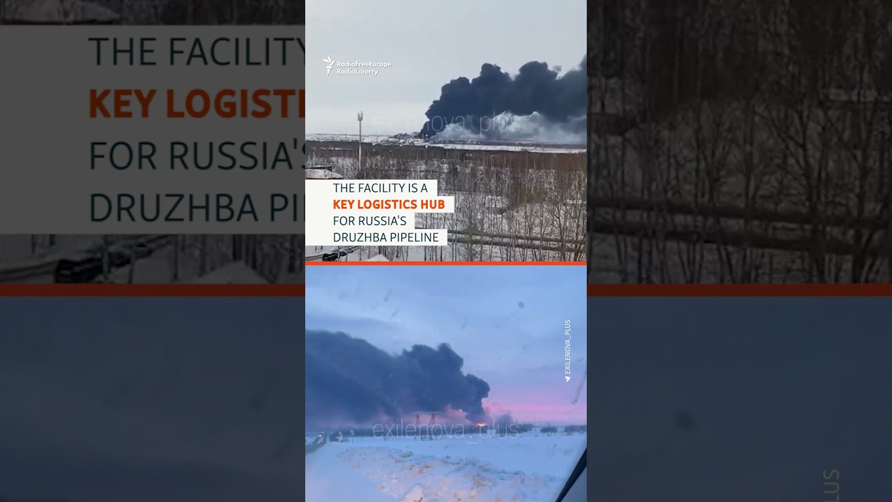 Explosion Rocks Major Russian Pipeline Oil Facility In Tatarstan