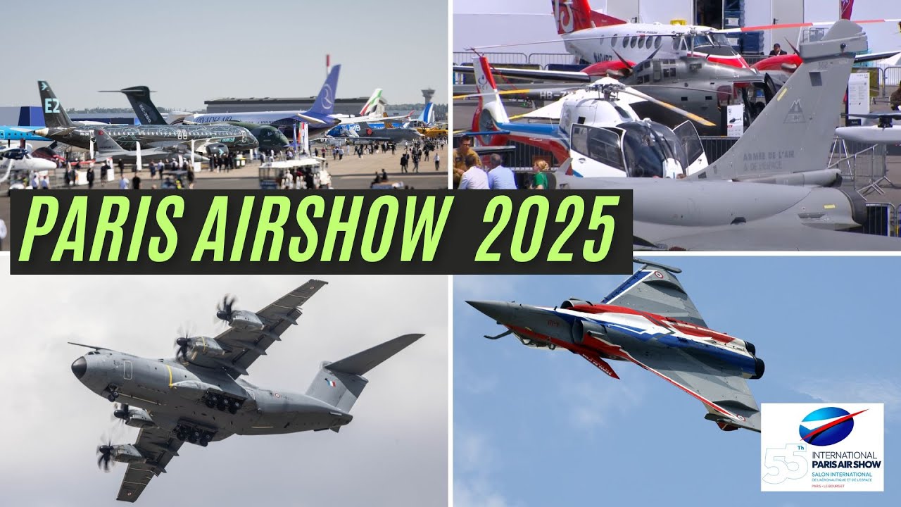 LIVE - Paris Airshow 2025, one of the world’s finest aviation showcases, is back — tune in live