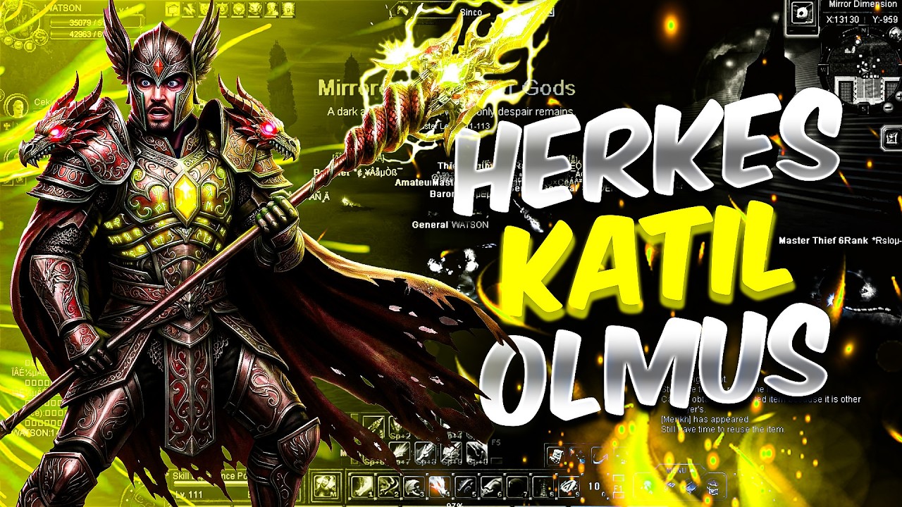 MİRRORDA HERKES BİRBİRİNİ BICAKLIYOR 😱 | Silkroad Online - CHSRO#30