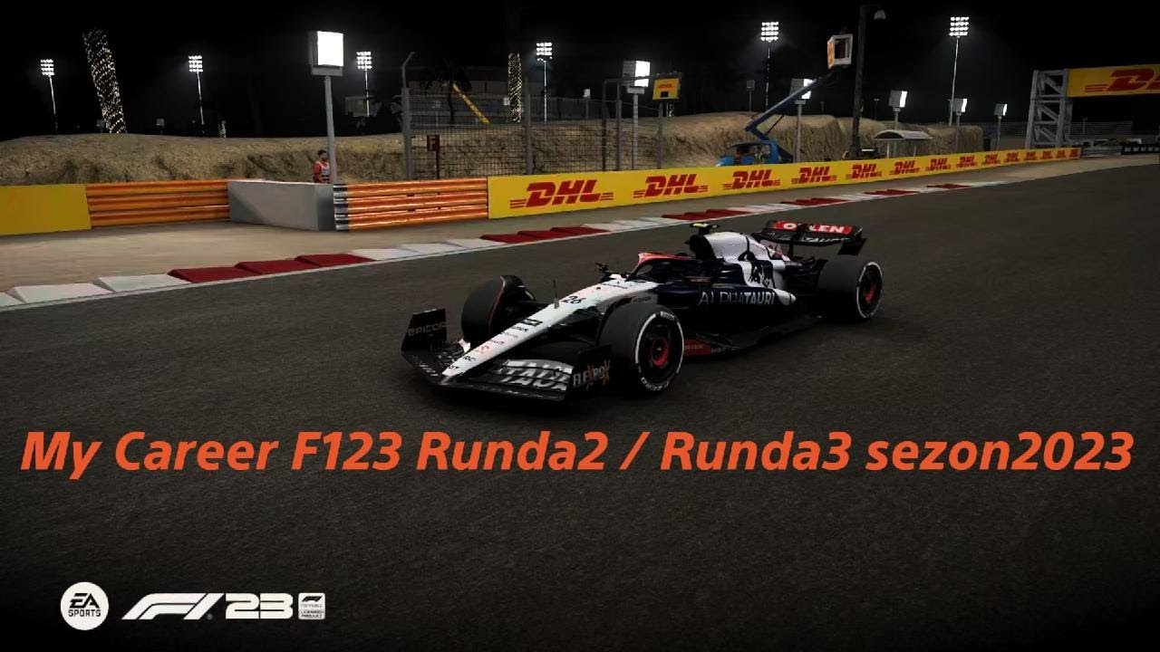 My Career F123 - To będzie ciekawy sezon2023, my niestety mamy pecha S1 Part2