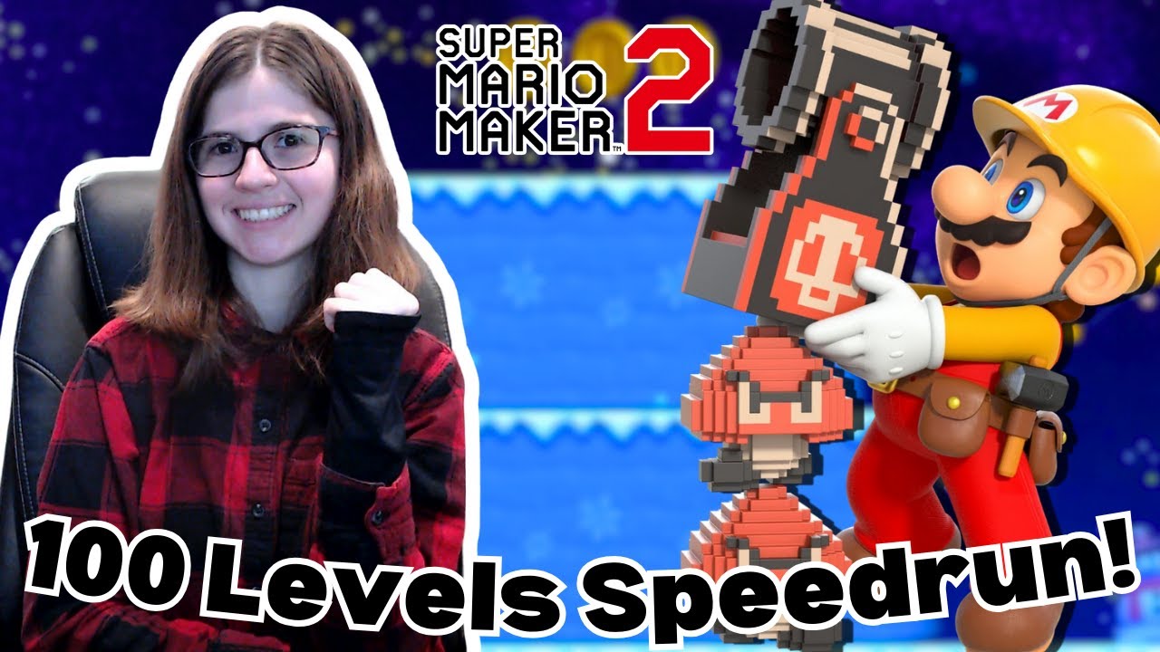 🔴LIVE🔴Trying My First 100 Levels Mario Maker 2 Speedrun!