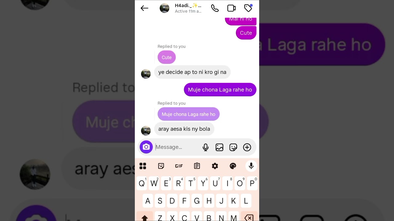 Chatting with unknown number 🫣|full fun in the chatting video|chatting video 📝🕊️💖
