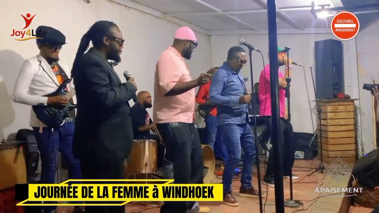 Journée de la femme à windhoek Namibia avec la musique congolaise et autres