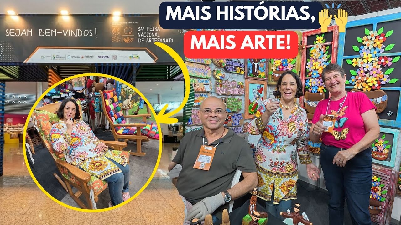 A Feira Nacional de Artesanato continua! Parte 2 ✨