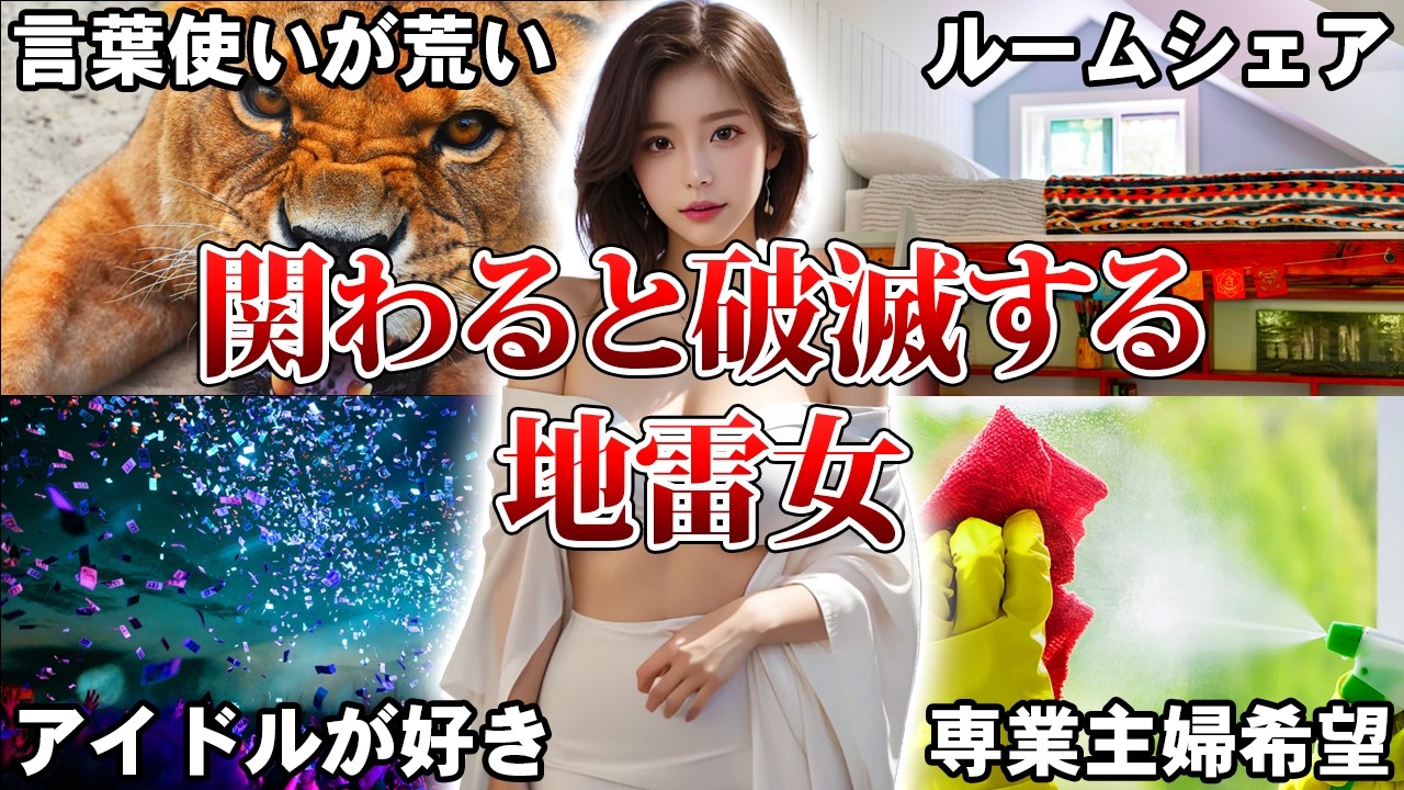 【距離取ろう】男の成長を妨げる疫病神的な地雷女の特徴