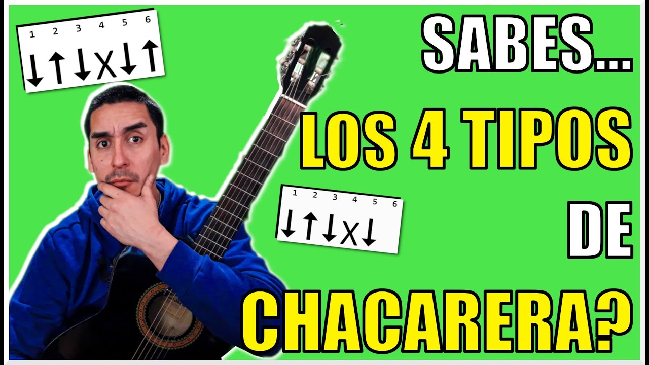 TIPOS DE CHACARERA: SIMPLE, DOBLE, TRUNCA  #clasesdeguitarra #tutorial #guitarra #chacarera #rasgueo