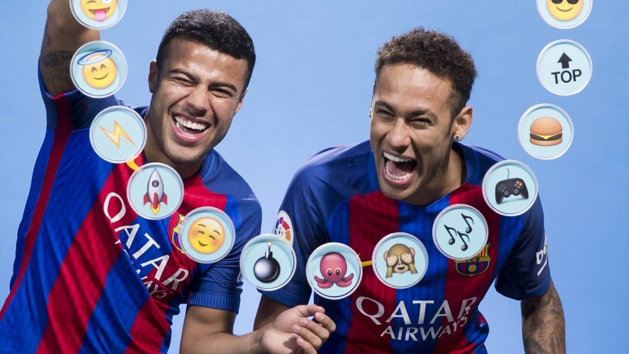 BARÇA EMOJIS: Neymar Jr. & Rafinha