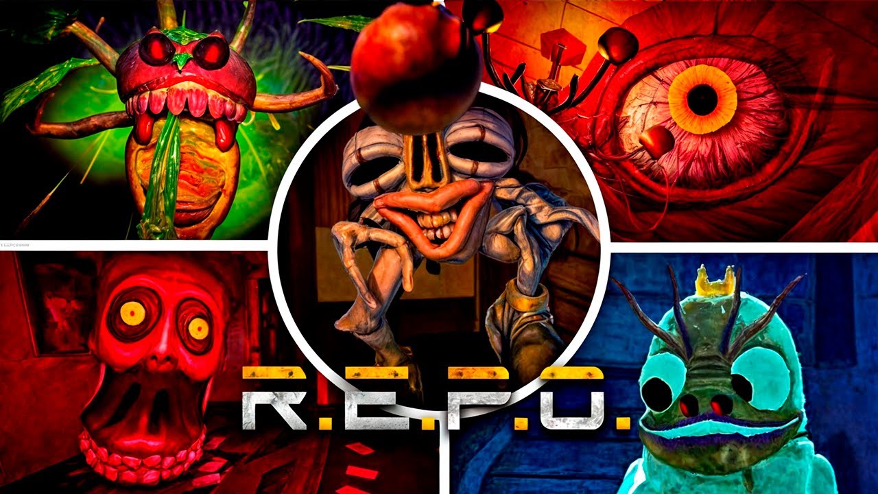 R.E.P.O. - All Jumpscares & All Bosses