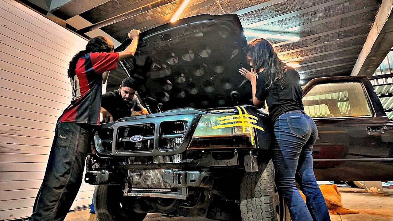 A Ranger que vai encarar a fazenda está quase pronta!