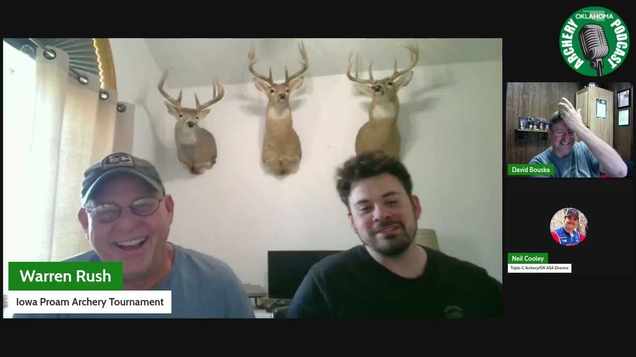 Oklahoma Archery Podcast #94 ISAA ProAm with Warren Rush and Roland Deason