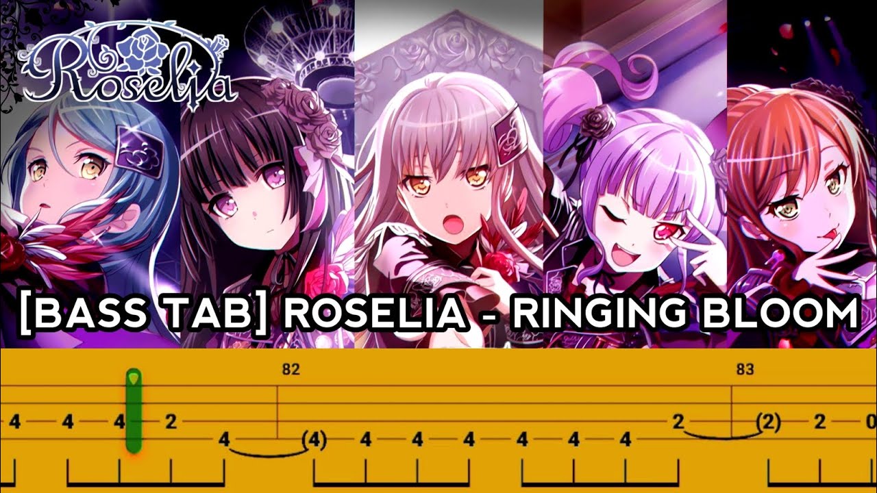 [BASS TAB] ROSELIA - RINGING BLOOM