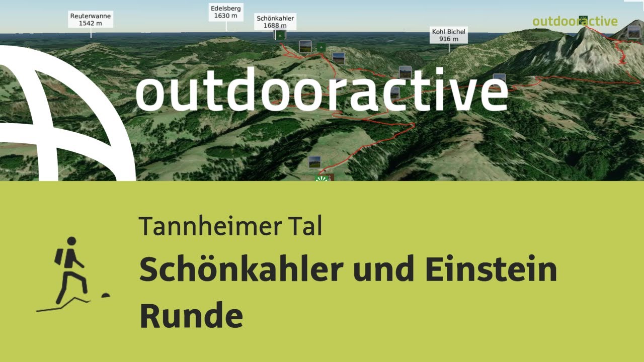 Bergtour im Tannheimer Tal: Sch&ouml;nkahler und Einstein Runde